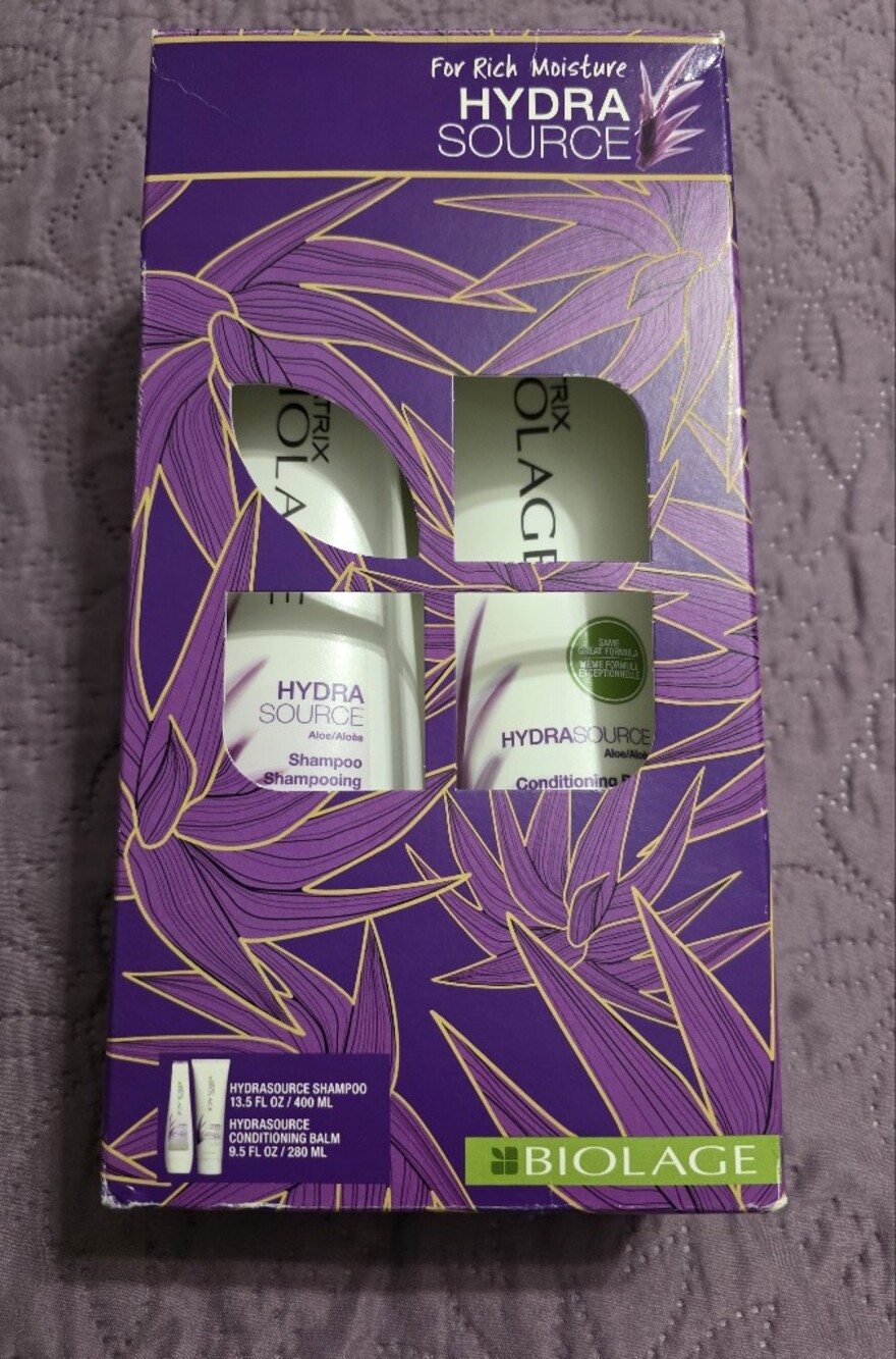 Biolage Hydrasource Shampoo & Conditioner Set - Purple